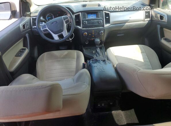 1FTER4EH5KLA32574 2019 FORD RANGER Silver Vista del salpicadero