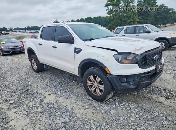 1FTER4EH5KLB18659 2019 FORD RANGER White Delantero derecho