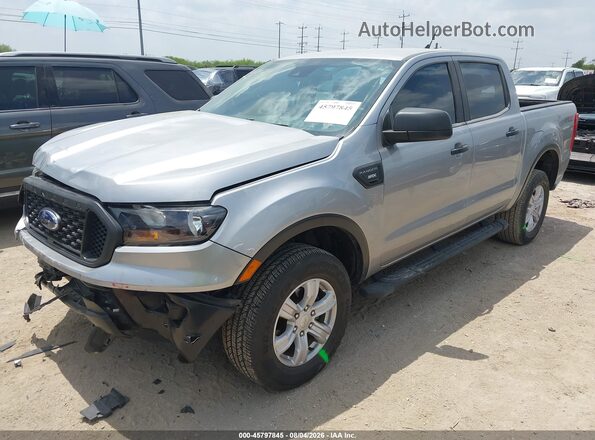 1FTER4EH5LLA58013 2020 FORD RANGER Silver წინა მარცხენა ხედი სამი მეოთხედიდან
