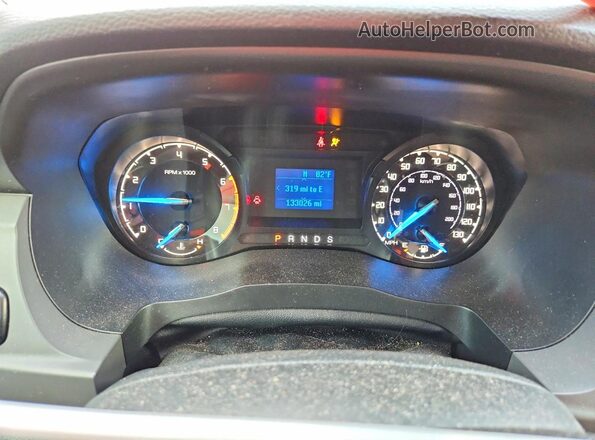 1FTER4EH6KLB04897 2019 FORD RANGER Orange Widok zestawu wskaźników