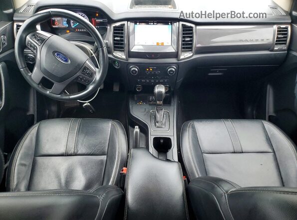 1FTER4EH7KLA36609 2019 FORD RANGER Черный Вид панели приборов