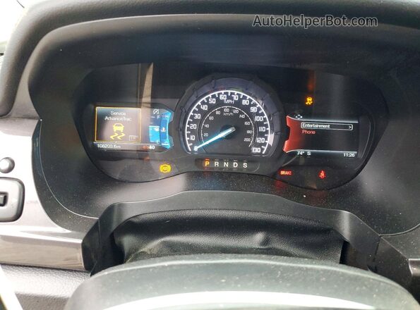 1FTER4EH7KLA36609 2019 FORD RANGER Черный Вид щитка приборов