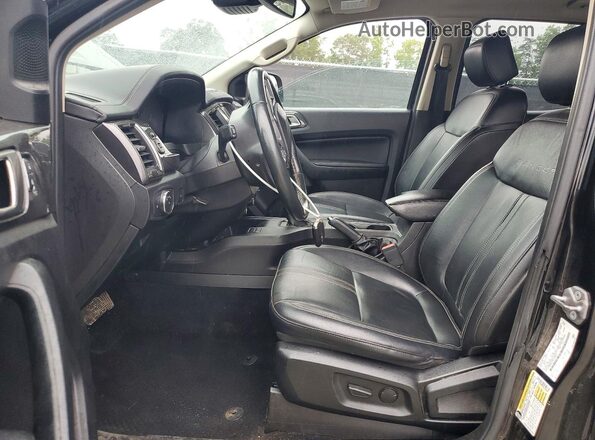 1FTER4EH7KLA36609 2019 FORD RANGER Черный Вид салона спереди