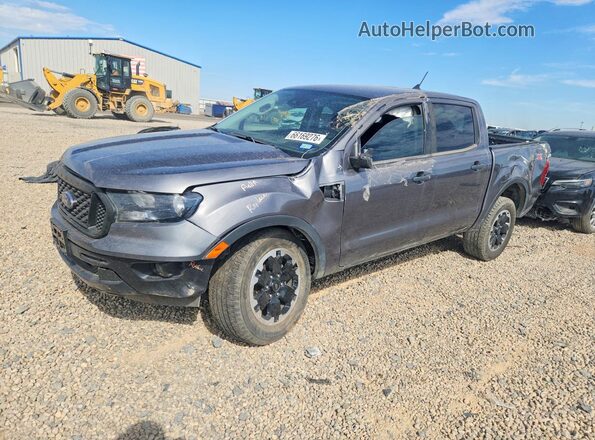 1FTER4EH7MLD09678 2021 FORD RANGER Gray Հետևի ձախ