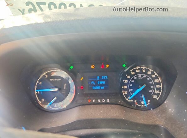 1FTER4EH7MLD09678 2021 FORD RANGER Gray Հետևի նստատեղերի տեսք