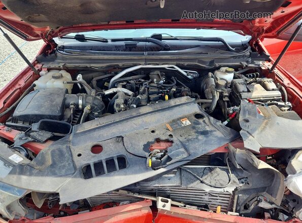 1FTER4EH8KLA94681 2019 FORD RANGER Red Widok wnętrza z tyłu