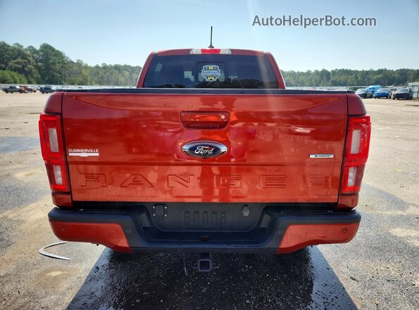 1FTER4EH8KLB18459 2019 FORD RANGER Orange უკანა ხედი