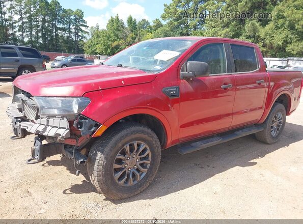 1FTER4EH9KLA55193 2019 FORD RANGER Red Przód lewy