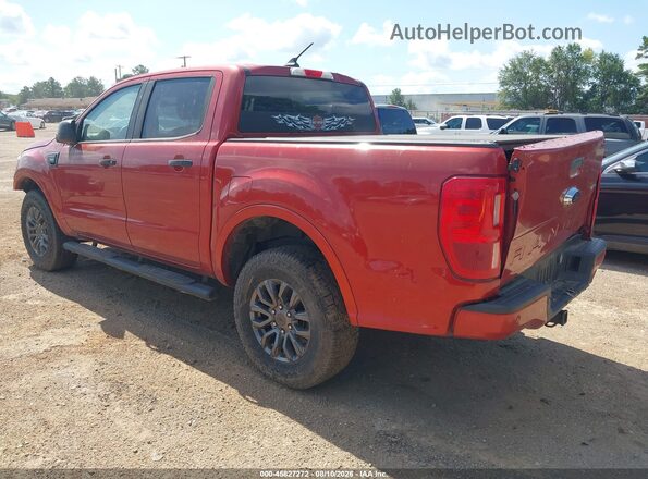 1FTER4EH9KLA55193 2019 FORD RANGER Red Tył lewy
