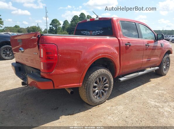 1FTER4EH9KLA55193 2019 FORD RANGER Red Tył prawy