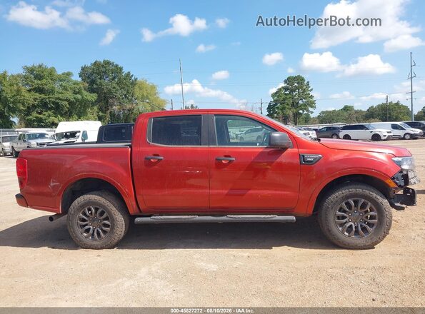 1FTER4EH9KLA55193 2019 FORD RANGER Red Widok wnętrza 360 stopni