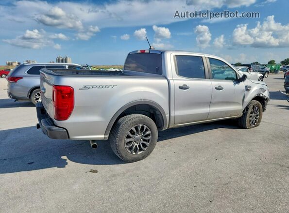 1FTER4EHXLLA19465 2020 FORD RANGER Серебряный Задняя правая четверть