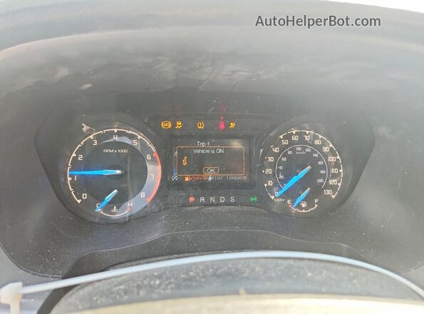 1FTER4EHXLLA19465 2020 FORD RANGER Серебряный Вид щитка приборов