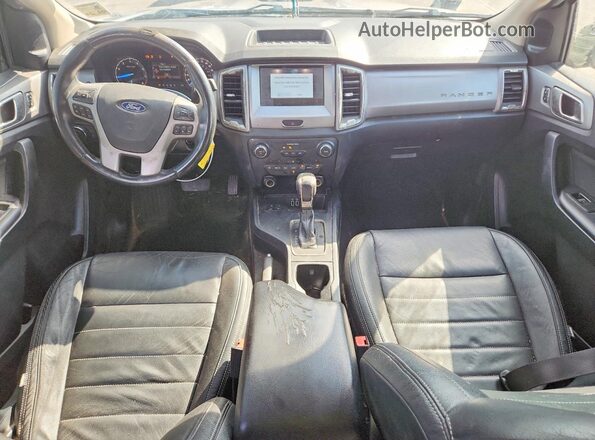 1FTER4EHXLLA19465 2020 FORD RANGER Серебряный Вид панели приборов