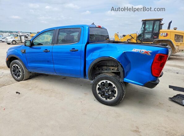 1FTER4EHXMLD09738 2021 FORD RANGER Blue Задня ліва чверть