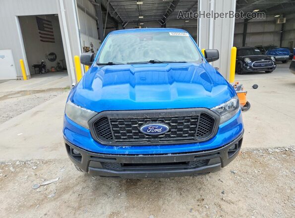 1FTER4EHXMLD09738 2021 FORD RANGER Blue Вид спереду