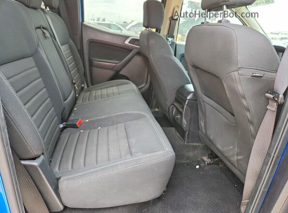1FTER4EHXMLD09738 2021 FORD RANGER Blue Вид задніх сидінь