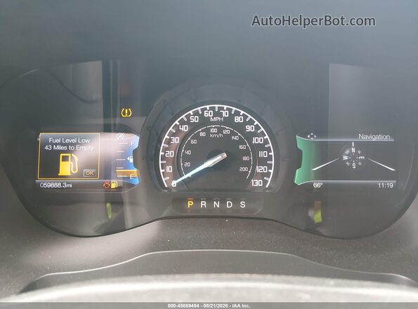 1FTER4FH0KLA33498 2019 FORD RANGER Gray Widok tylnych siedzeń