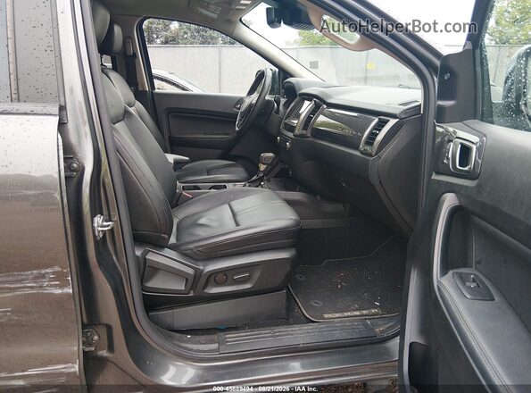 1FTER4FH0KLA33498 2019 FORD RANGER Gray Widok wnętrza z przodu