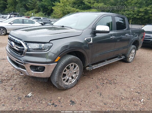 1FTER4FH0KLA33498 2019 FORD RANGER Gray Przód lewy