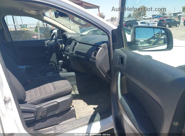 1FTER4FH0KLA90753 2019 FORD RANGER White Widok wnętrza z przodu