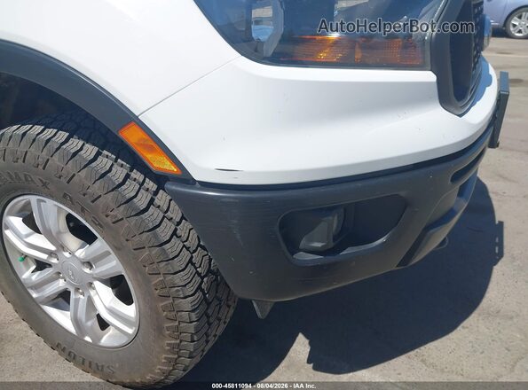 1FTER4FH0KLA90753 2019 FORD RANGER White Widok z przodu