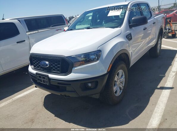 1FTER4FH0KLA90753 2019 FORD RANGER White Przód lewy
