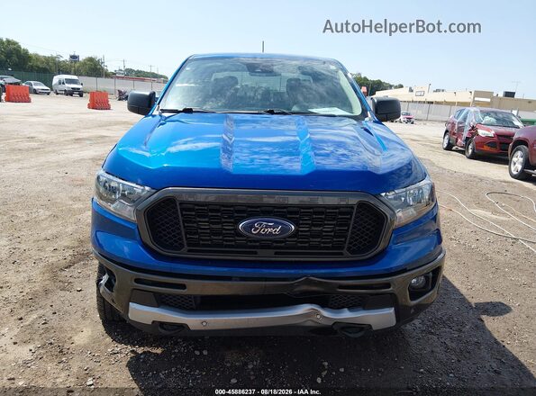 1FTER4FH0KLB08118 2019 FORD RANGER Blue Սարքավորումների վահանակի տեսք
