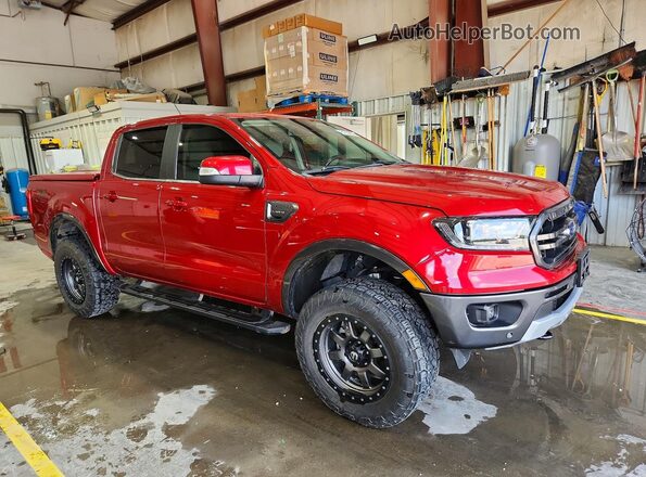 1FTER4FH0LLA13785 2020 FORD RANGER Red Delantero derecho