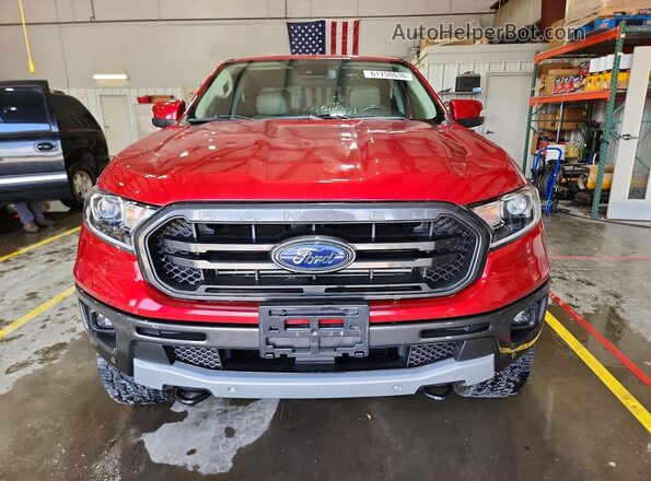 1FTER4FH0LLA13785 2020 FORD RANGER Red Vista frontal