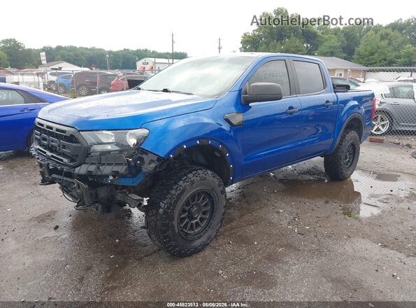 1FTER4FH0LLA98109 2020 FORD RANGER Blue Przód lewy