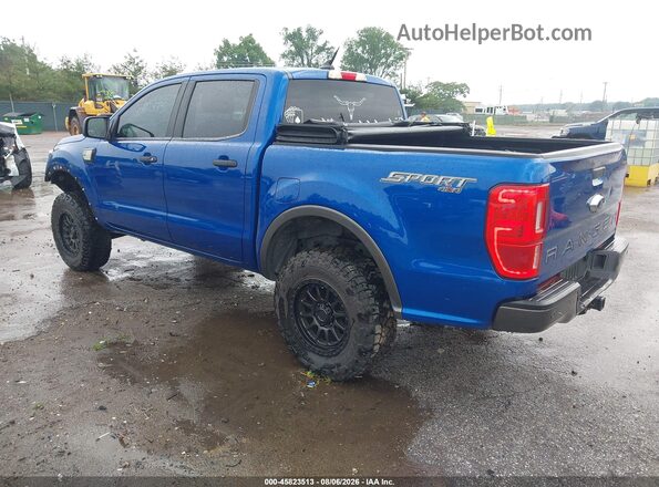 1FTER4FH0LLA98109 2020 FORD RANGER Blue Tył lewy