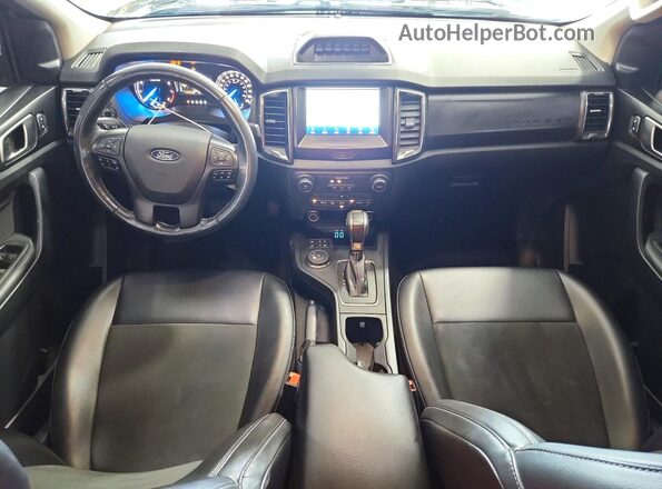 1FTER4FH0MLD30287 2021 FORD RANGER Black Առջևի վահանակի տեսք