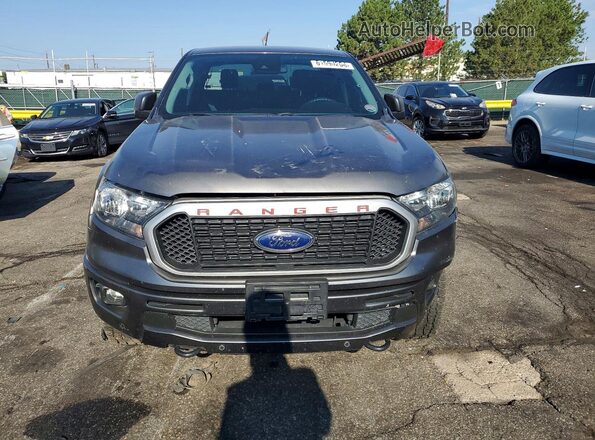1FTER4FH1KLA46261 2019 FORD RANGER Gray Widok z przodu