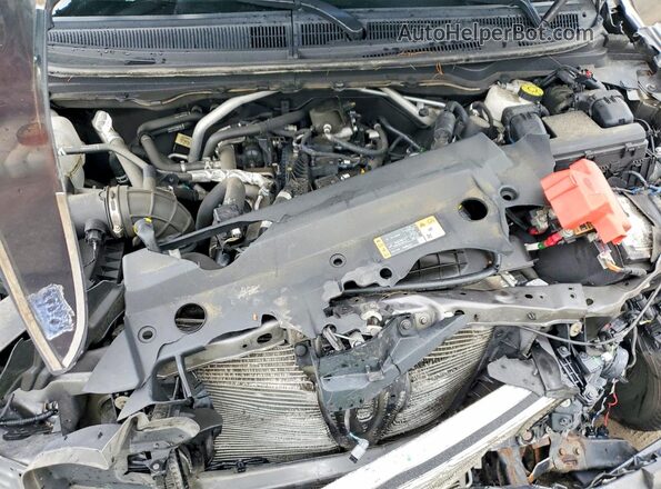 1FTER4FH1LLA31373 2020 FORD RANGER Charcoal Вид задньої частини салону