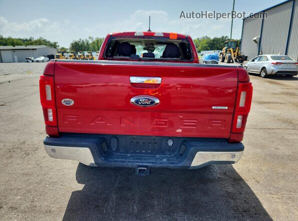 1FTER4FH1LLA35455 2020 FORD RANGER Red Widok z tyłu