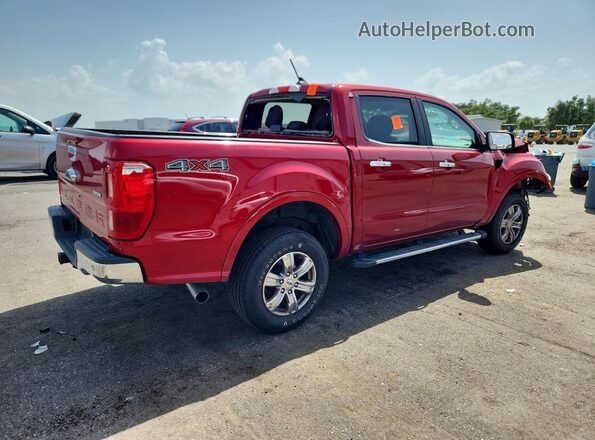 1FTER4FH1LLA35455 2020 FORD RANGER Red Tył prawy