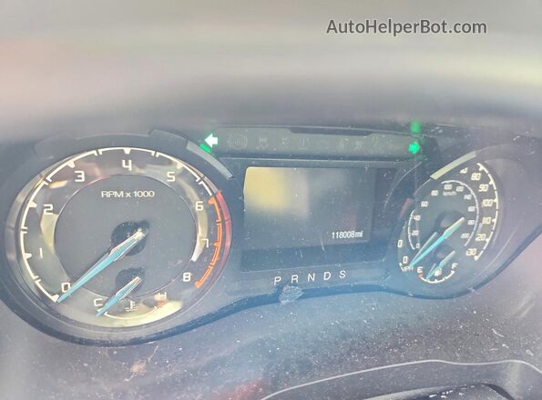 1FTER4FH1LLA35455 2020 FORD RANGER Red Widok zestawu wskaźników