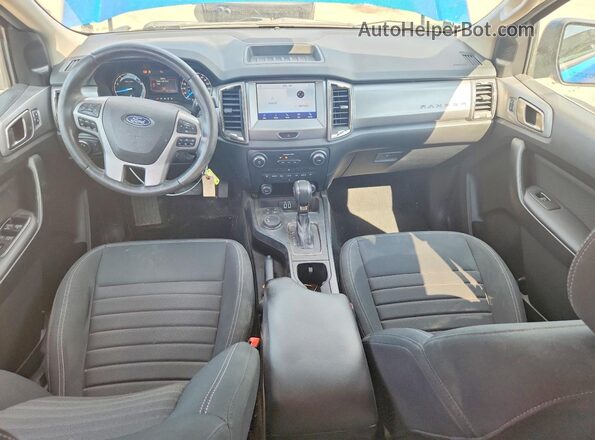 1FTER4FH1MLD36499 2021 FORD RANGER Синий Вид панели приборов