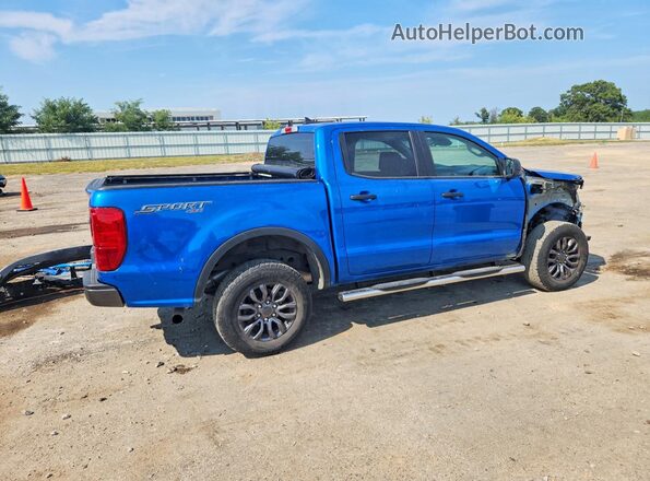 1FTER4FH1MLD36499 2021 FORD RANGER Синий Задняя правая четверть