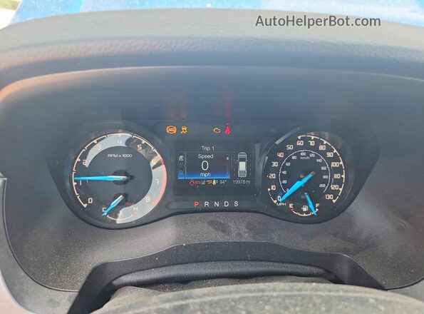 1FTER4FH1MLD36499 2021 FORD RANGER Синий Вид щитка приборов