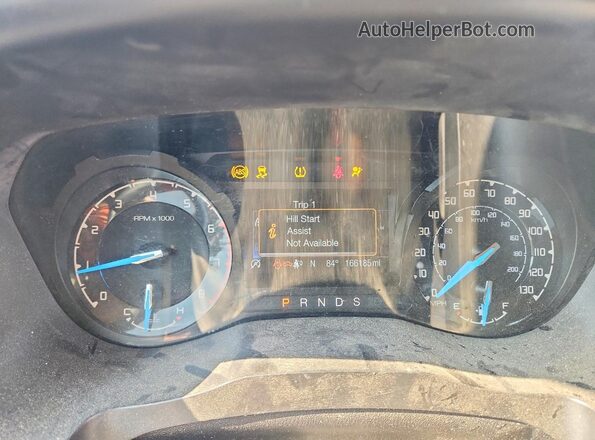 1FTER4FH2LLA62941 2020 FORD RANGER Gray ხელსაწყოთა პანელის ხედი