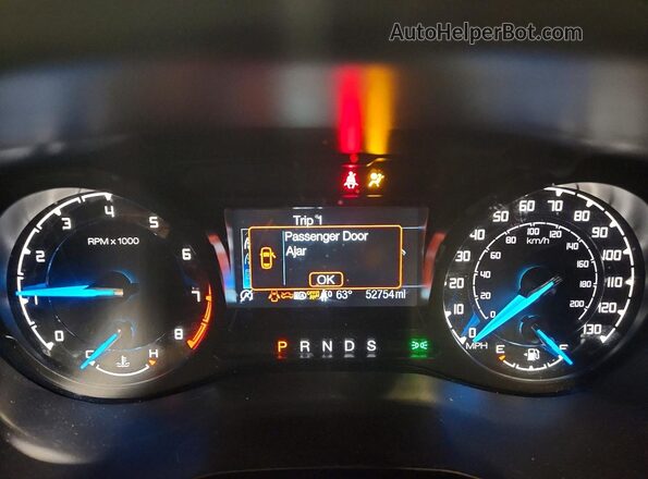 1FTER4FH2LLA95308 2020 FORD RANGER Blue Vista del cuadro de instrumentos