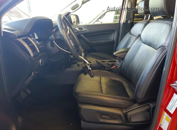 1FTER4FH2MLD05097 2021 FORD RANGER Red წინა სალონის ხედი