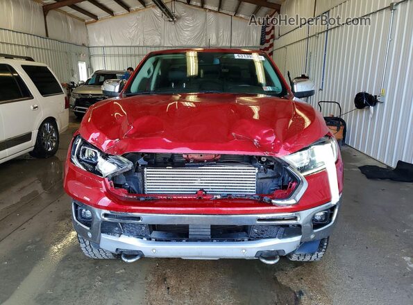 1FTER4FH2MLD05097 2021 FORD RANGER Red წინა ხედი