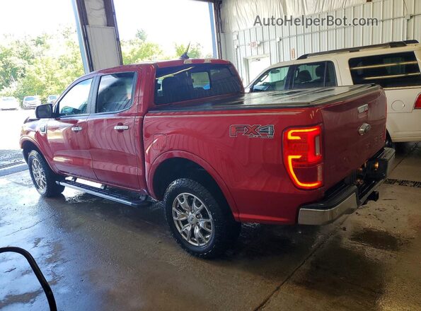1FTER4FH2MLD05097 2021 FORD RANGER Red უკანა მარცხენა