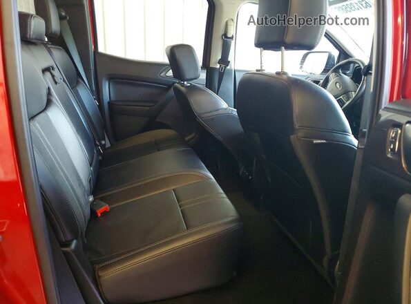 1FTER4FH2MLD05097 2021 FORD RANGER Red უკანა სავარძლების ხედი