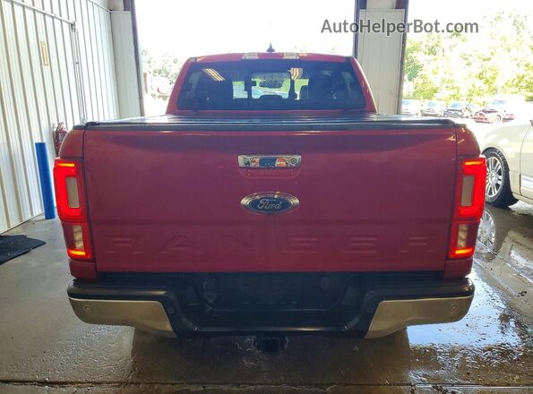 1FTER4FH2MLD05097 2021 FORD RANGER Red უკანა ხედი