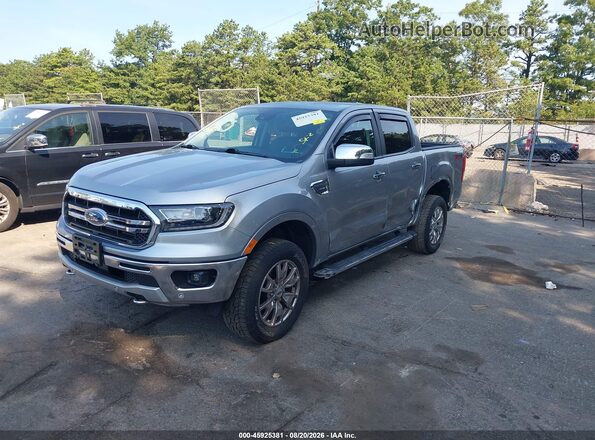 1FTER4FH2MLD93360 2021 FORD RANGER Silver Przód lewy