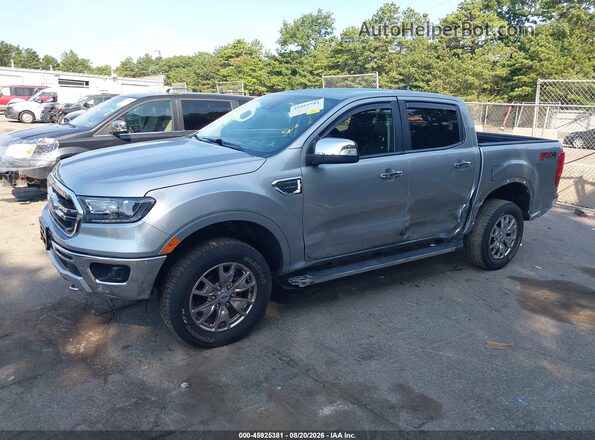 1FTER4FH2MLD93360 2021 FORD RANGER Silver Widok z przodu